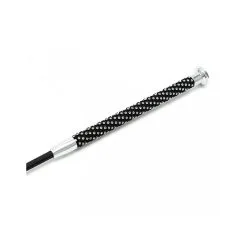 Paardrijzweep Met Zwart Diamanten Handvat -Bondage winkel R7749 2